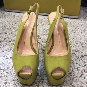 Giuseppe Zanotti Peep Toe Platform Heel